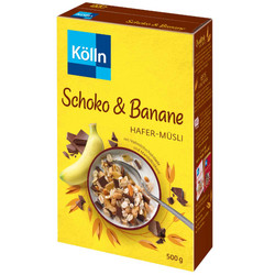 Подходящ за: Специален повод Kölln Мюсли с ядки и банан 500 гр